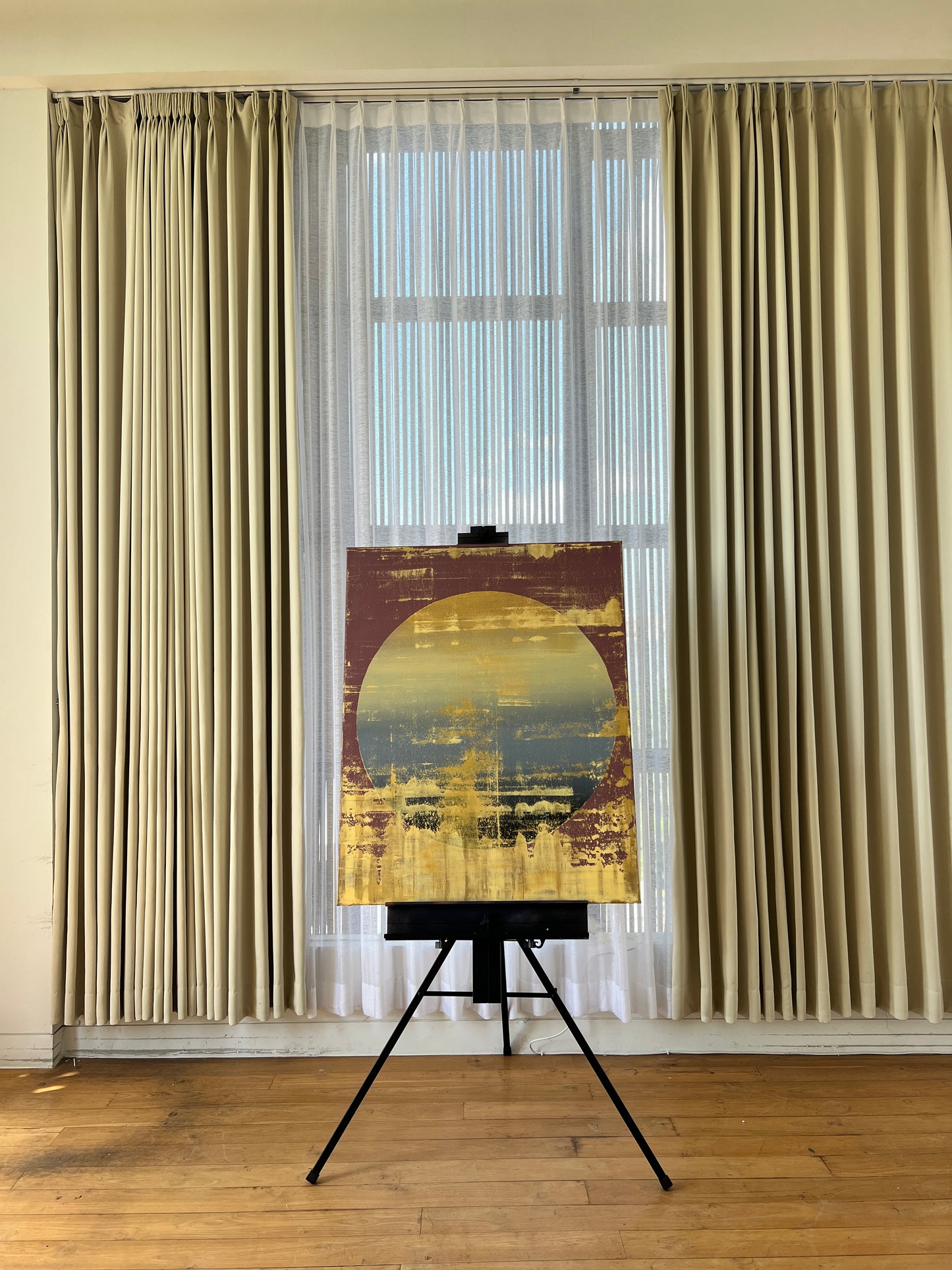 Original painting: "Eclipse of Echoes"