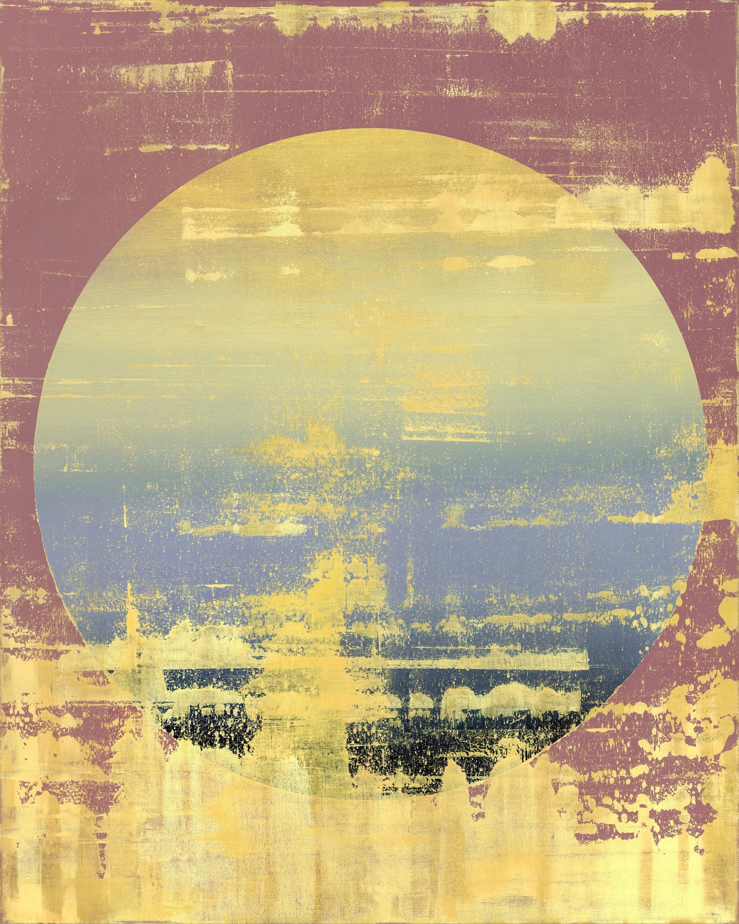 Original painting: "Eclipse of Echoes"