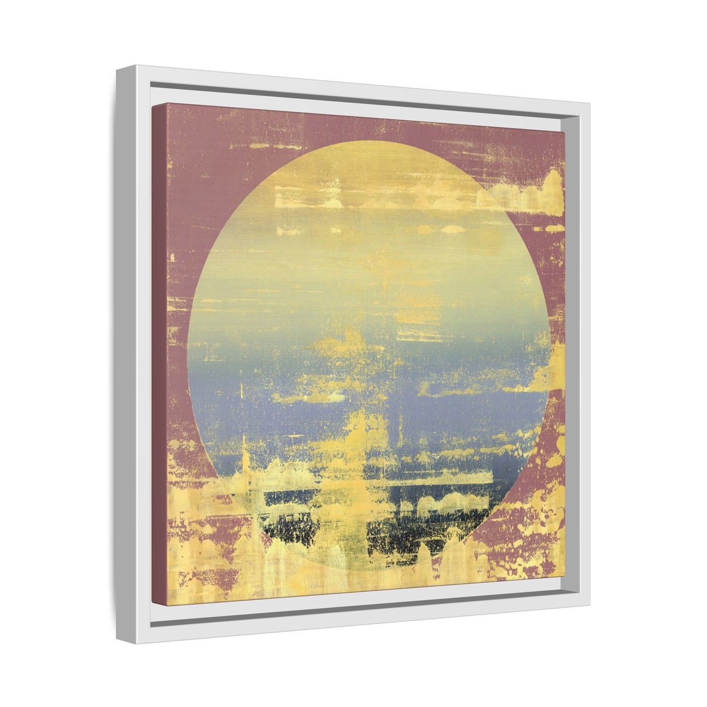 Canvas Print: "Eclipse of Echoes"