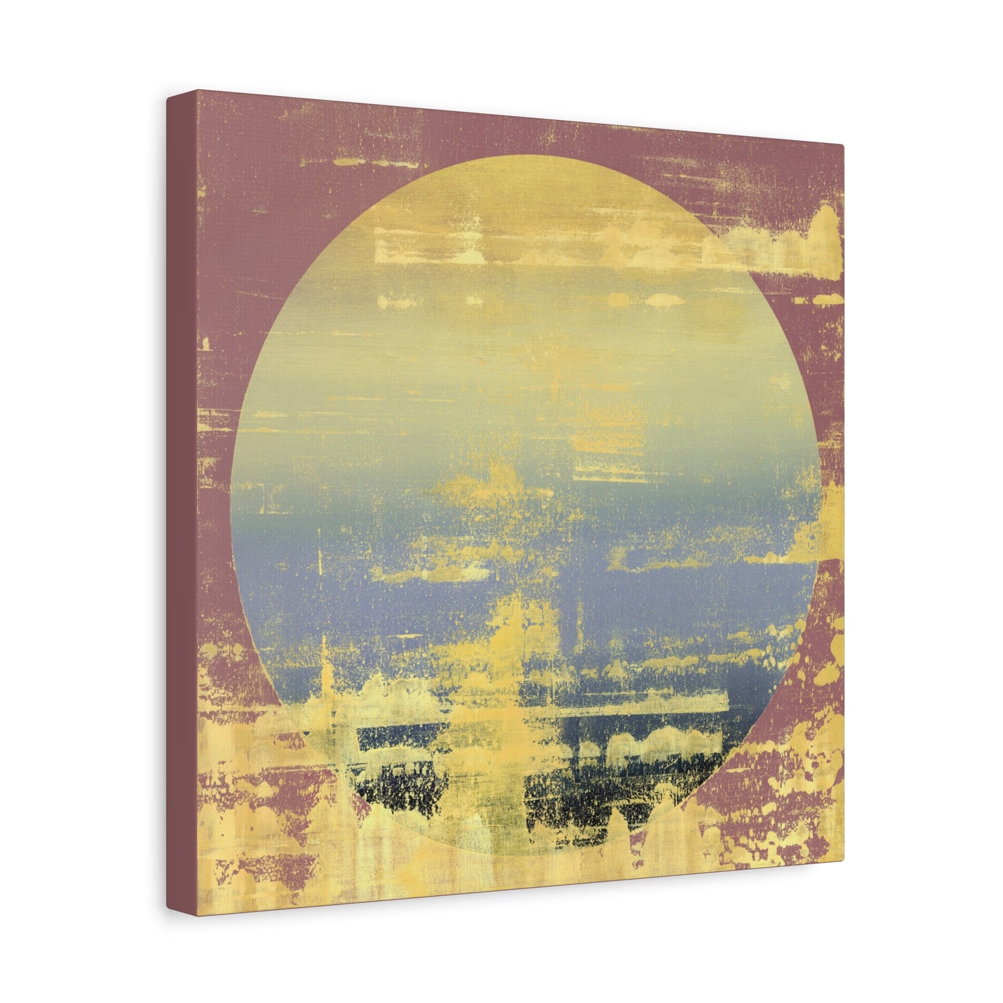 Canvas Print: "Eclipse of Echoes"