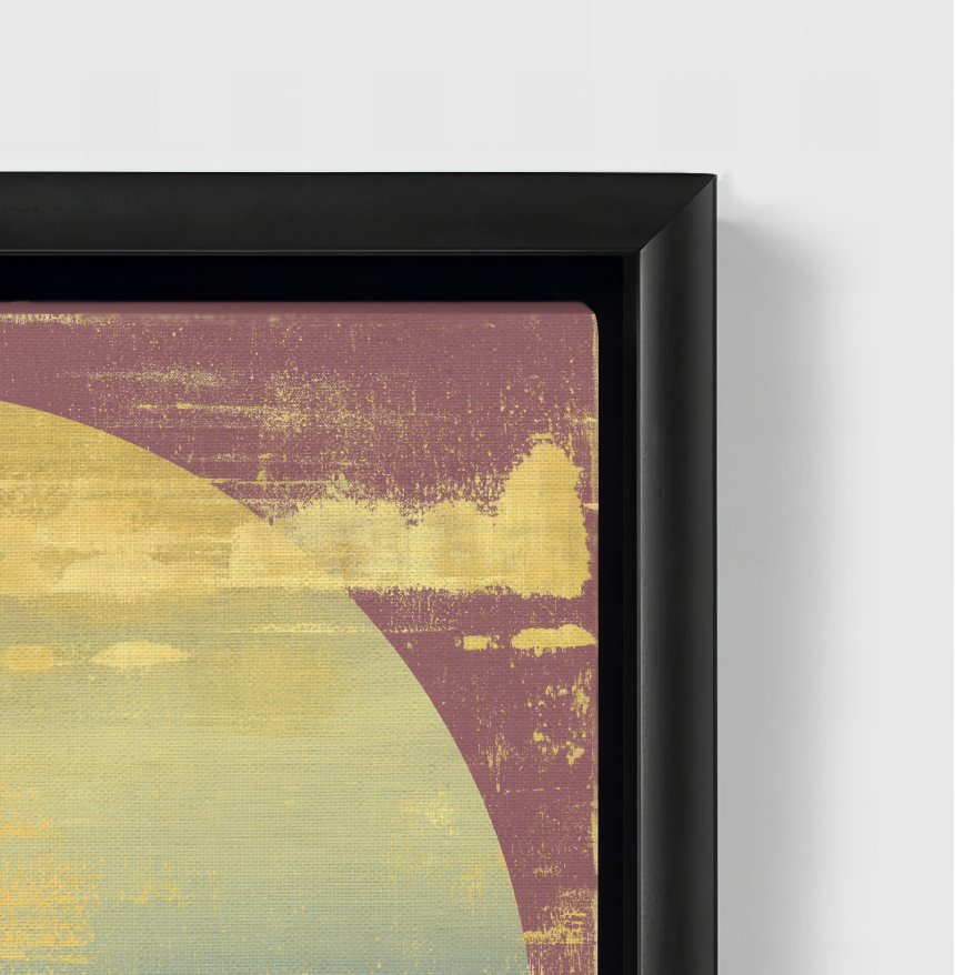 Canvas Print: "Eclipse of Echoes"