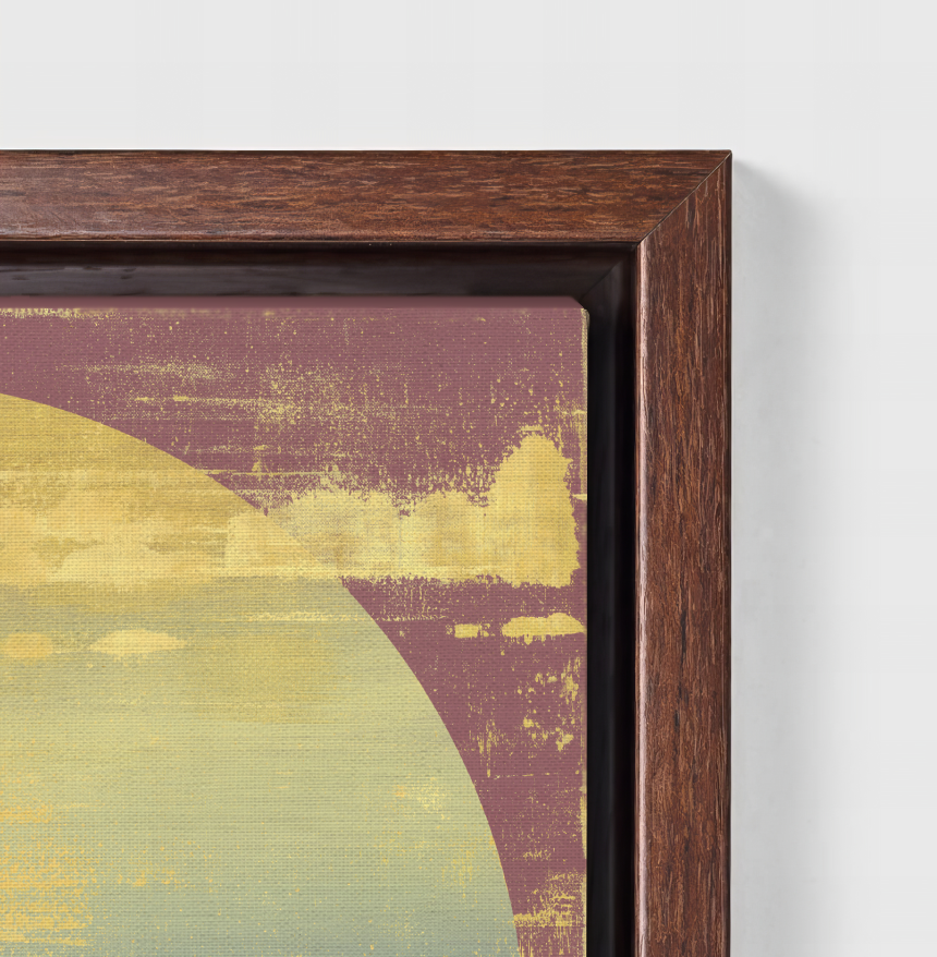 Canvas Print: "Eclipse of Echoes"