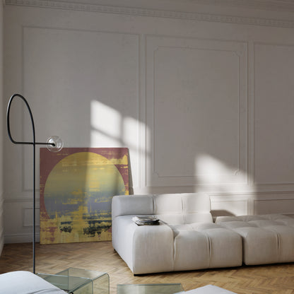 Canvas Print: "Eclipse of Echoes"