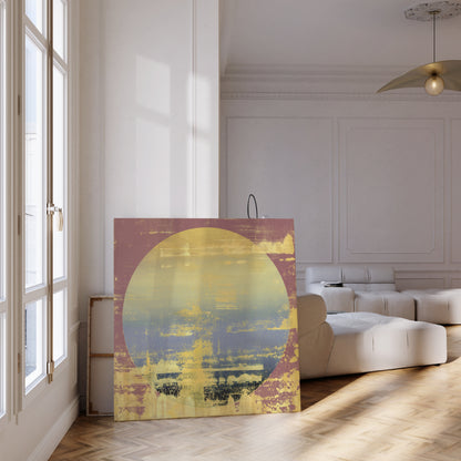 Canvas Print: "Eclipse of Echoes"