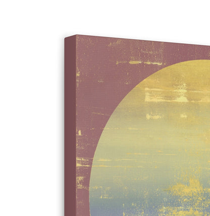 Canvas Print: "Eclipse of Echoes"