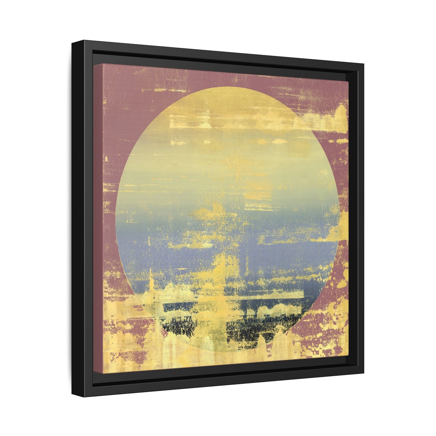 Canvas Print: "Eclipse of Echoes"