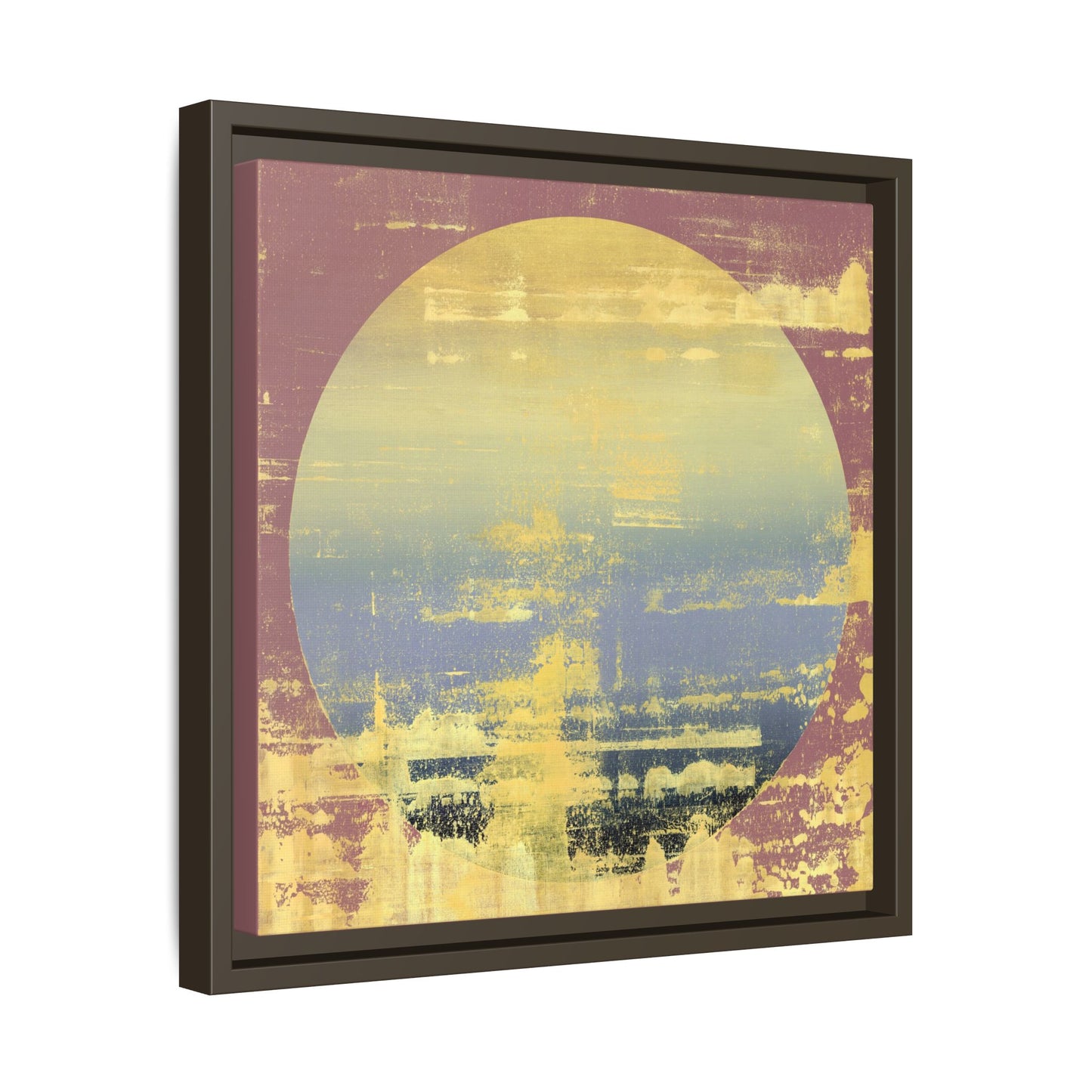 Canvas Print: "Eclipse of Echoes"