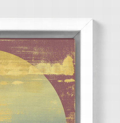 Canvas Print: "Eclipse of Echoes"
